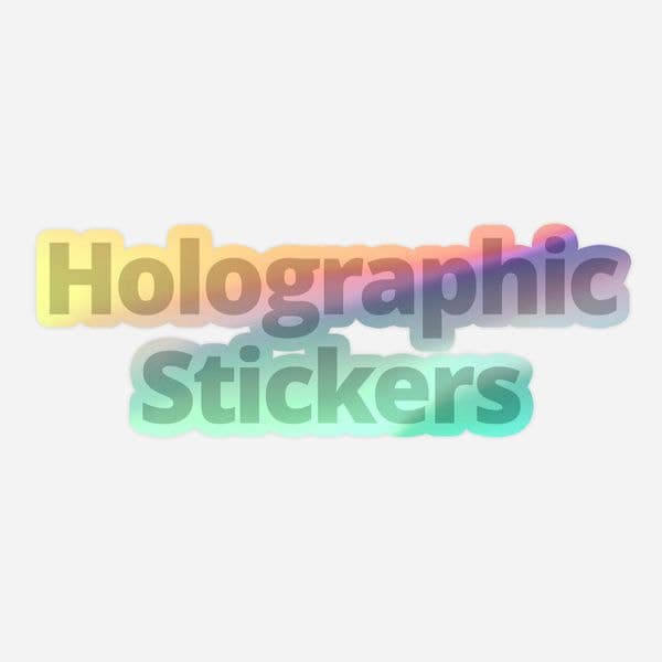 Kiss-cut stickers met print